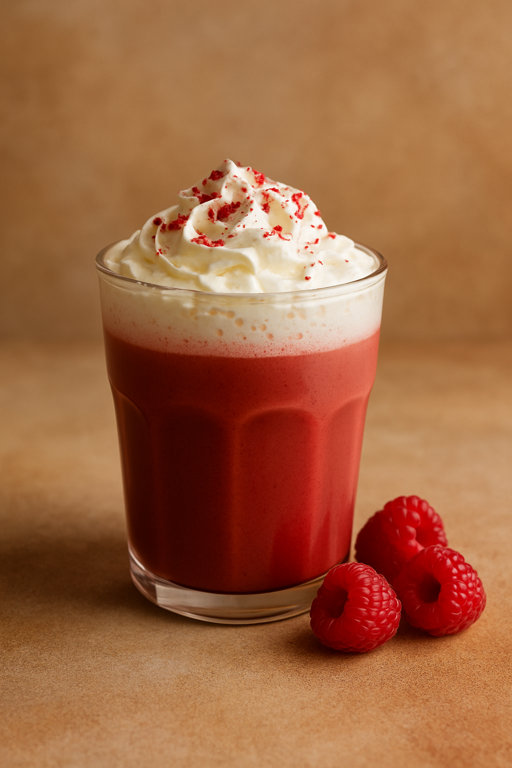 Red Velvet Raspberry Latte